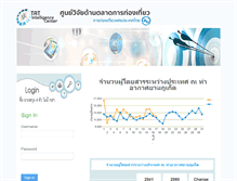 Tablet Screenshot of marketingdb.tat.or.th